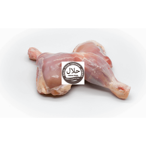 Mideast Market Zabiha Halal Meat CHICKEN LEG QUARTER NO SKIN/ CLEAN